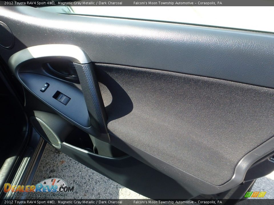 2012 Toyota RAV4 Sport 4WD Magnetic Gray Metallic / Dark Charcoal Photo #13