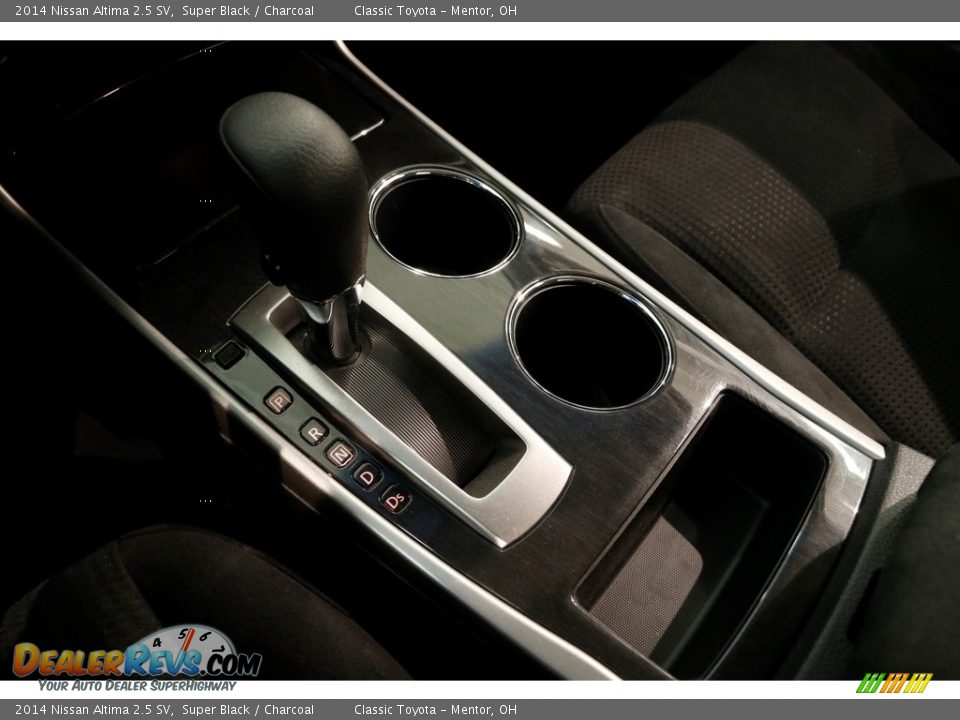 2014 Nissan Altima 2.5 SV Super Black / Charcoal Photo #10