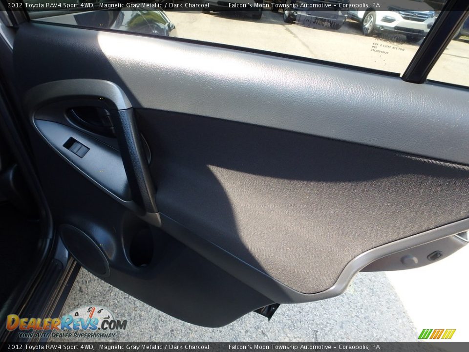 2012 Toyota RAV4 Sport 4WD Magnetic Gray Metallic / Dark Charcoal Photo #15