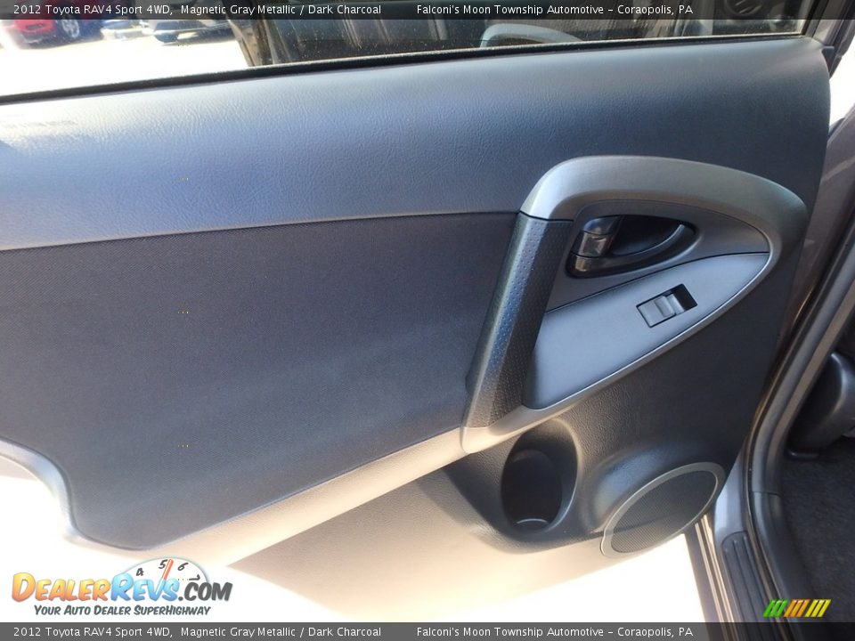 2012 Toyota RAV4 Sport 4WD Magnetic Gray Metallic / Dark Charcoal Photo #19