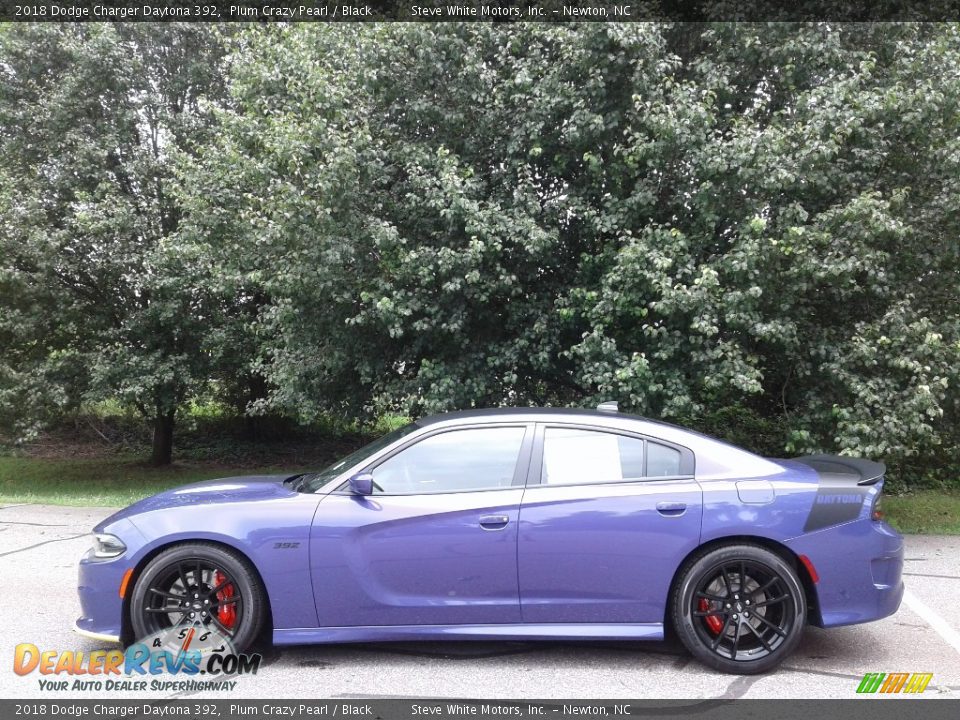 2018 Dodge Charger Daytona 392 Plum Crazy Pearl / Black Photo #1