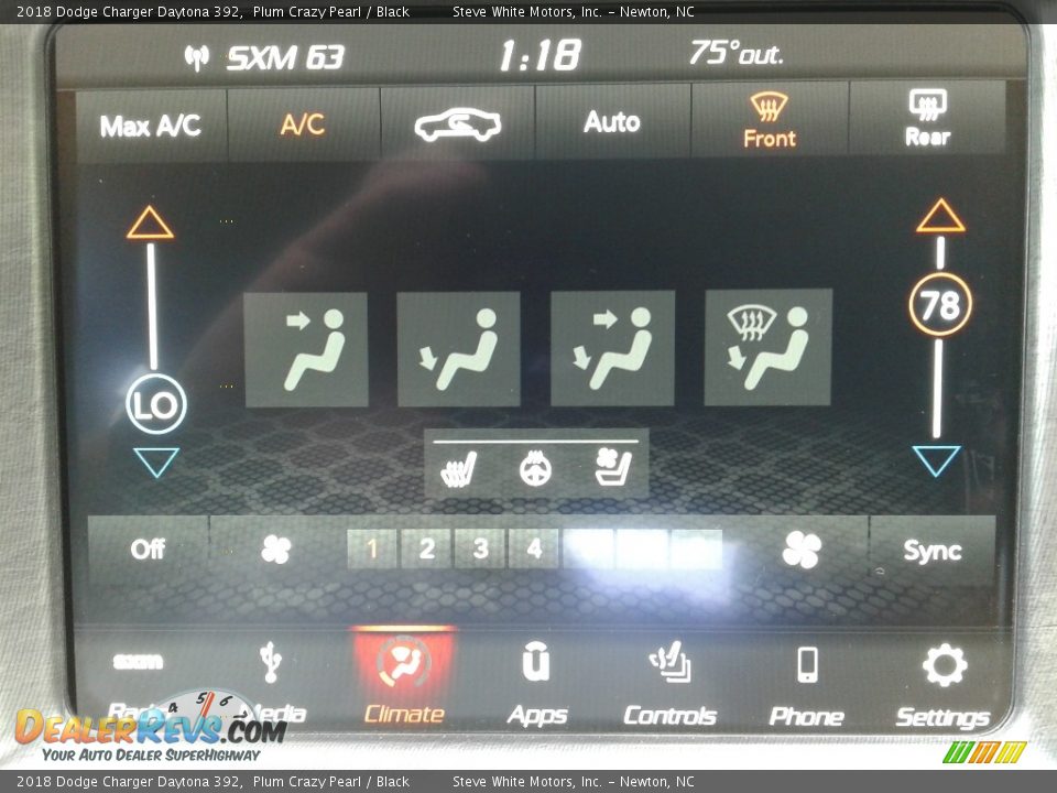 2018 Dodge Charger Daytona 392 Plum Crazy Pearl / Black Photo #20