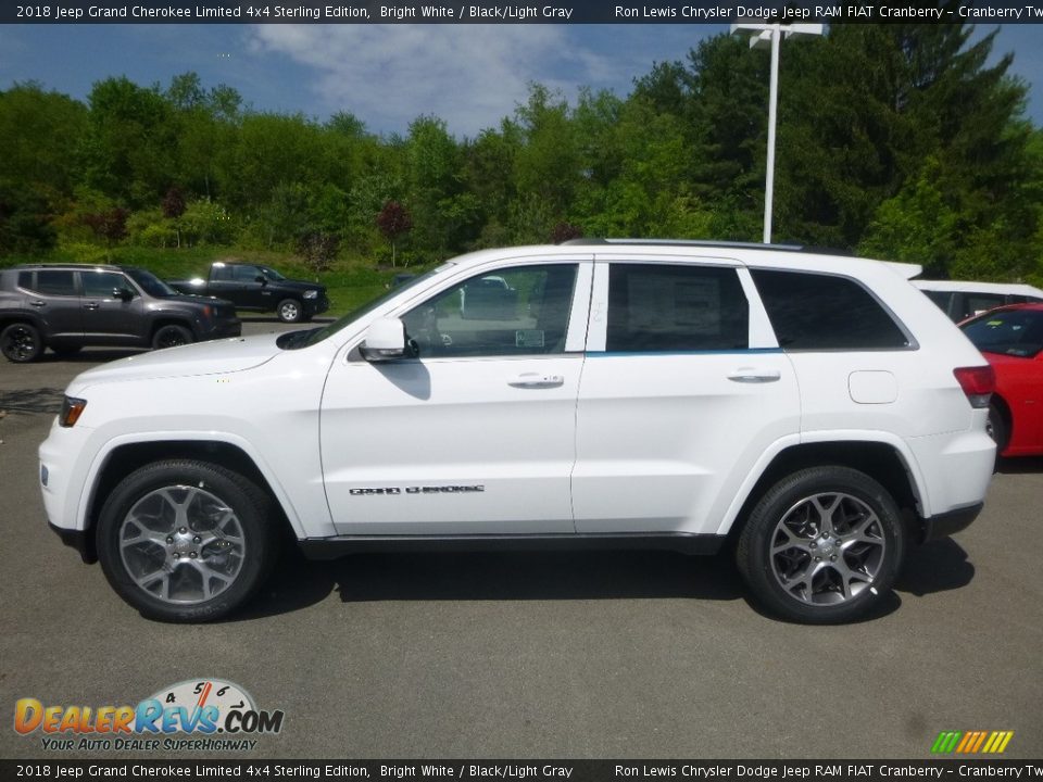 2018 Jeep Grand Cherokee Limited 4x4 Sterling Edition Bright White / Black/Light Gray Photo #2