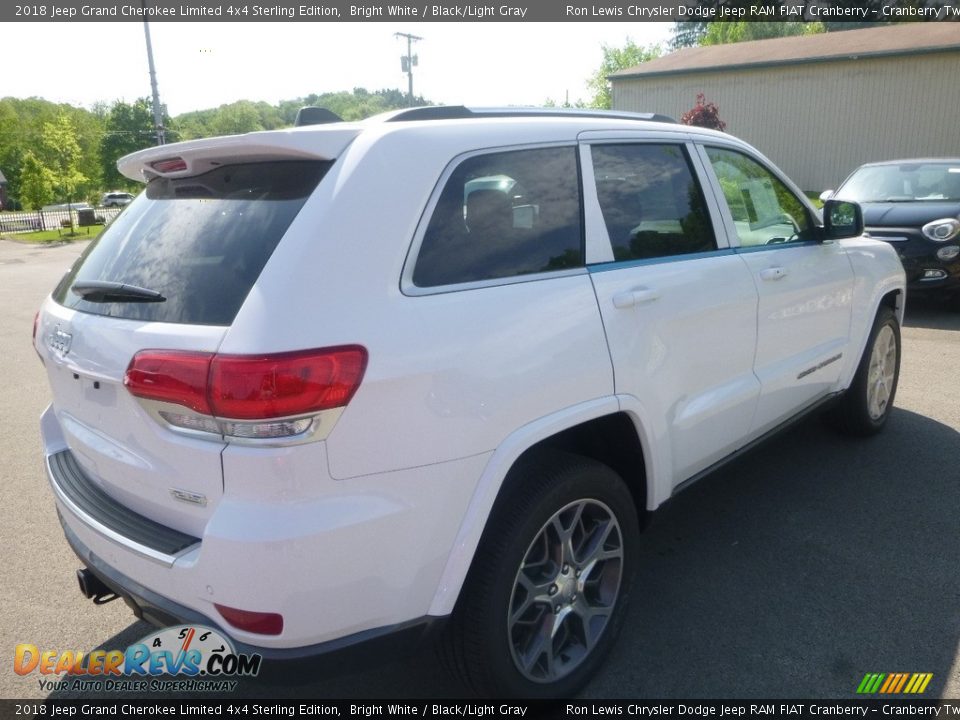 2018 Jeep Grand Cherokee Limited 4x4 Sterling Edition Bright White / Black/Light Gray Photo #5