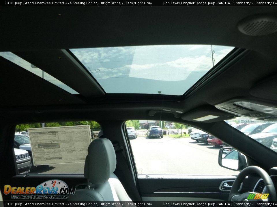 2018 Jeep Grand Cherokee Limited 4x4 Sterling Edition Bright White / Black/Light Gray Photo #11