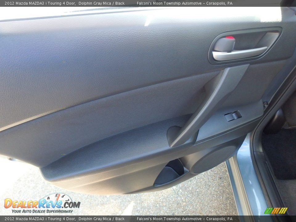2012 Mazda MAZDA3 i Touring 4 Door Dolphin Gray Mica / Black Photo #18