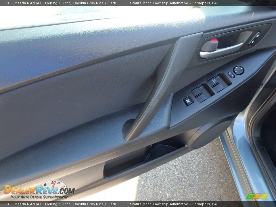 2012 Mazda MAZDA3 i Touring 4 Door Dolphin Gray Mica / Black Photo #19