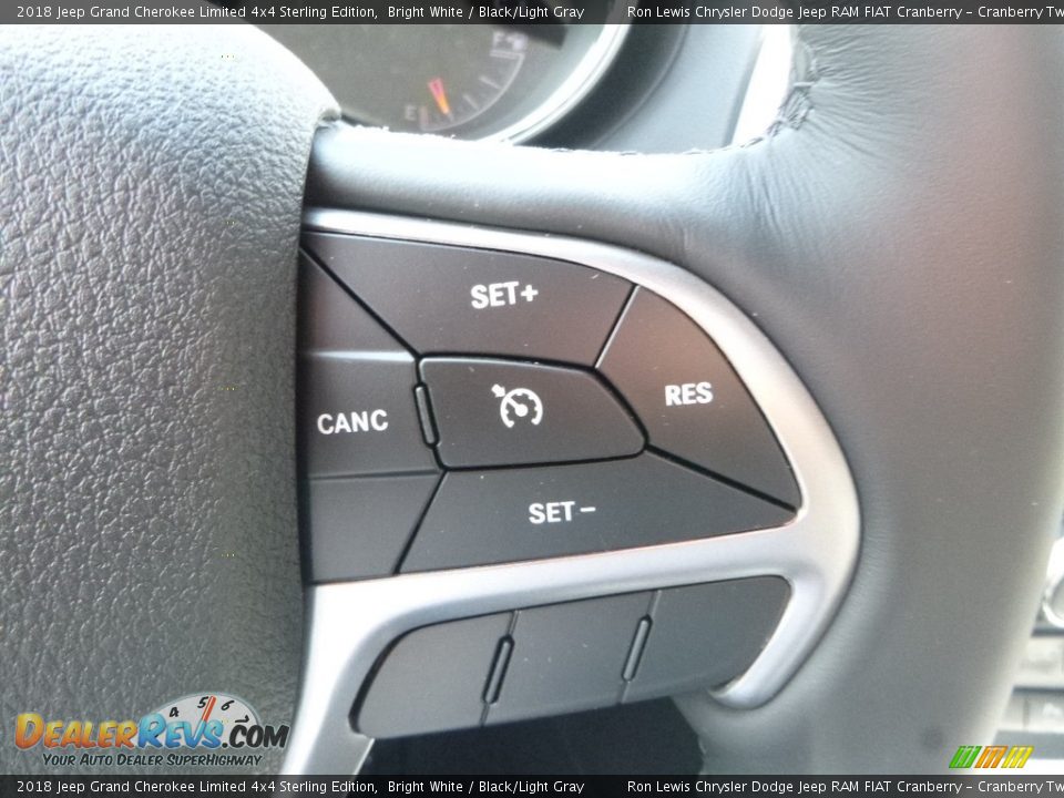 2018 Jeep Grand Cherokee Limited 4x4 Sterling Edition Bright White / Black/Light Gray Photo #19