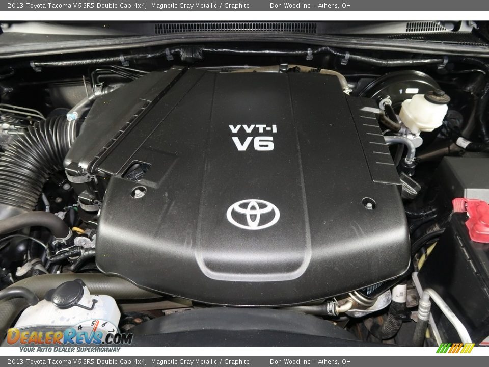2013 Toyota Tacoma V6 SR5 Double Cab 4x4 Magnetic Gray Metallic / Graphite Photo #22
