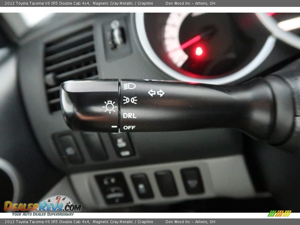 2013 Toyota Tacoma V6 SR5 Double Cab 4x4 Magnetic Gray Metallic / Graphite Photo #29