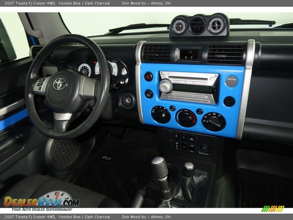 2007 Toyota FJ Cruiser 4WD Voodoo Blue / Dark Charcoal Photo #12
