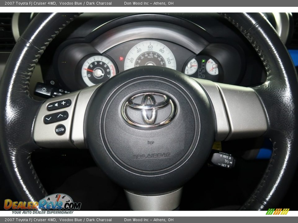 2007 Toyota FJ Cruiser 4WD Voodoo Blue / Dark Charcoal Photo #13