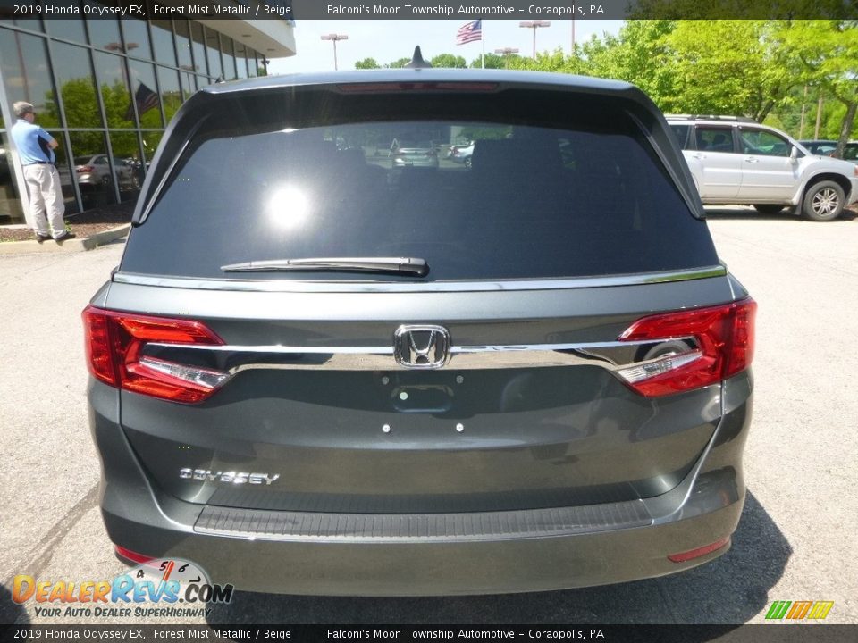 2019 Honda Odyssey EX Forest Mist Metallic / Beige Photo #3