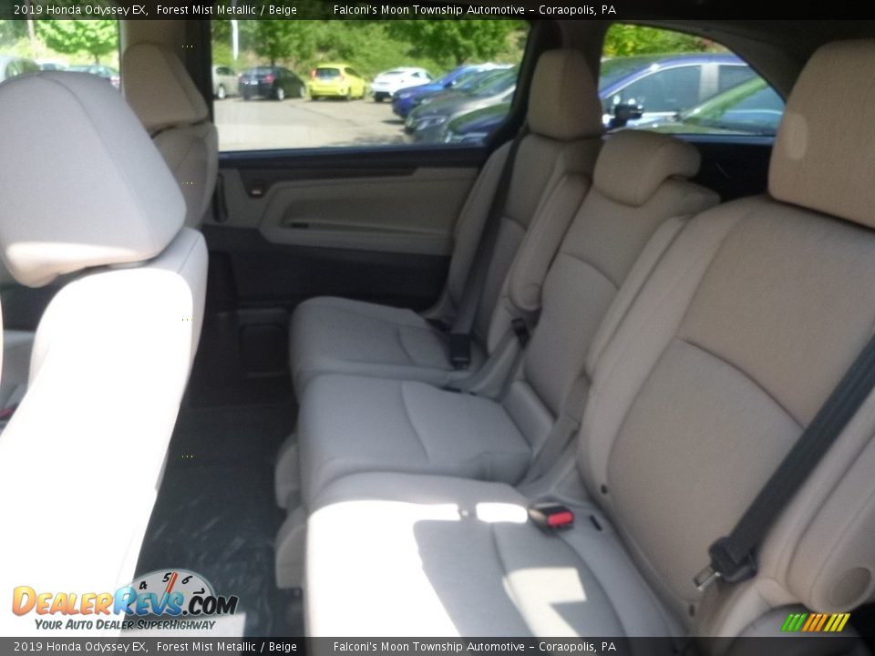 Rear Seat of 2019 Honda Odyssey EX Photo #9