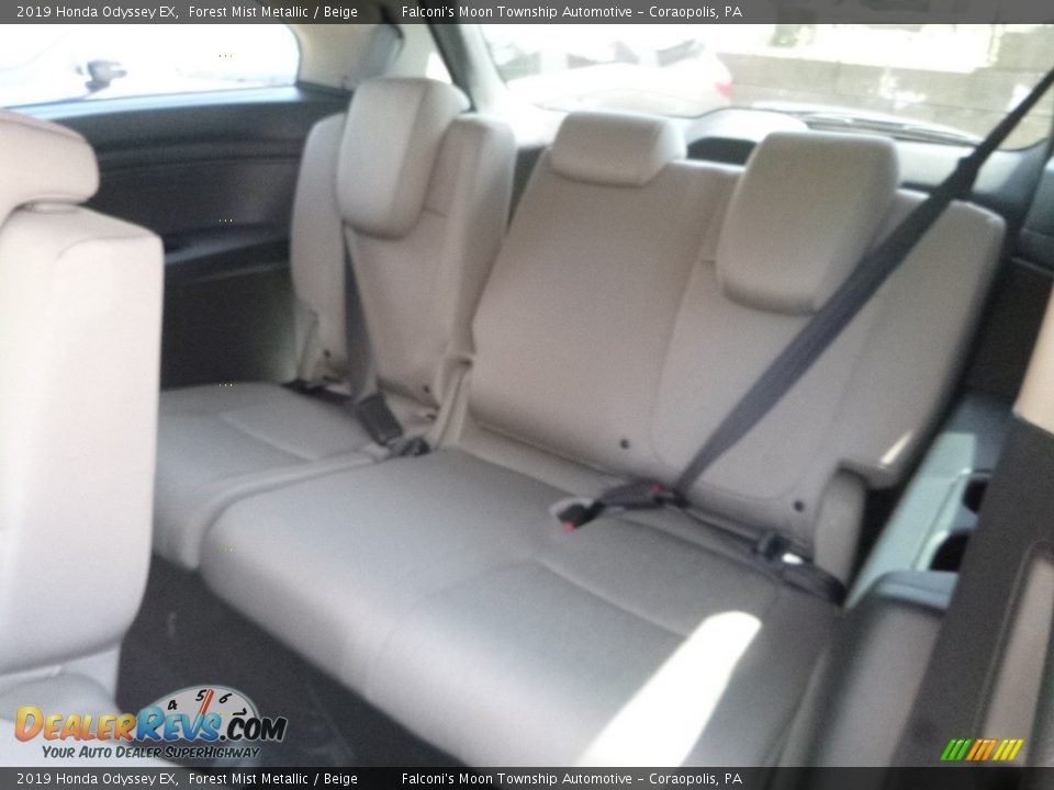 Rear Seat of 2019 Honda Odyssey EX Photo #10