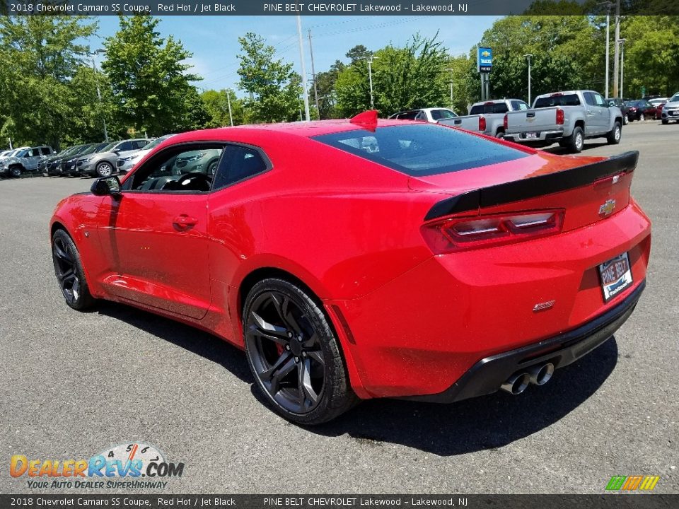 2018 Chevrolet Camaro SS Coupe Red Hot / Jet Black Photo #4