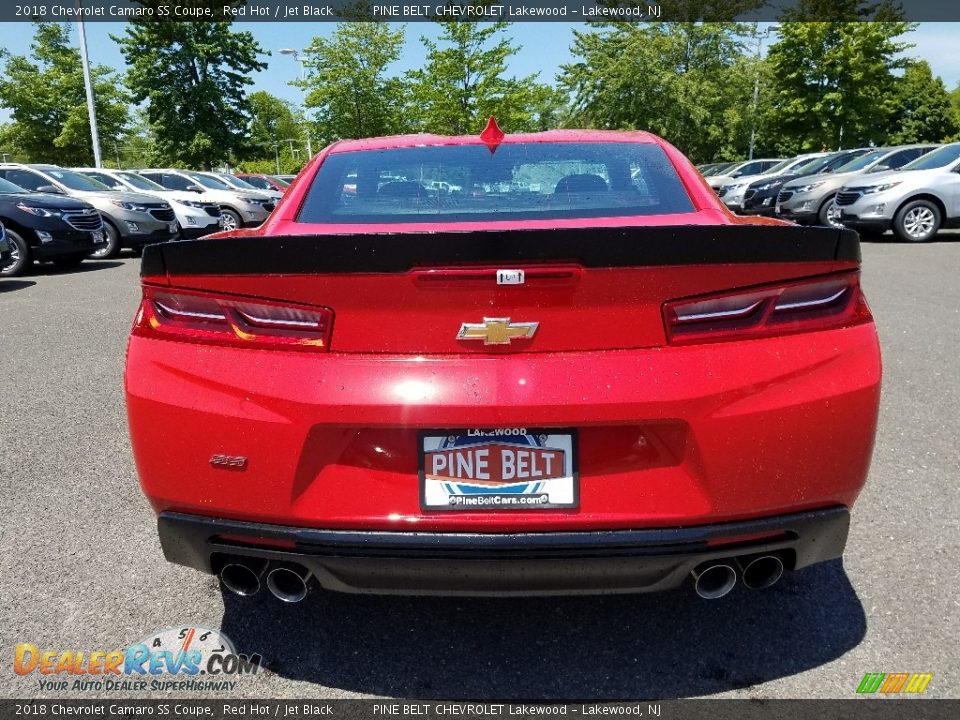 2018 Chevrolet Camaro SS Coupe Red Hot / Jet Black Photo #5