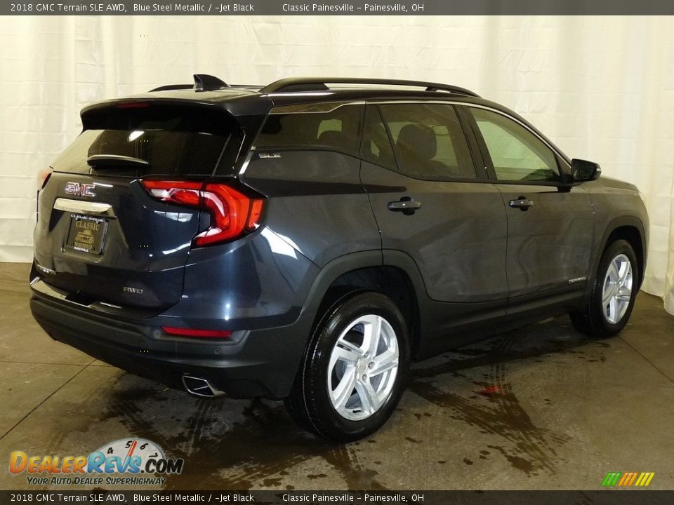 2018 GMC Terrain SLE AWD Blue Steel Metallic / ­Jet Black Photo #2