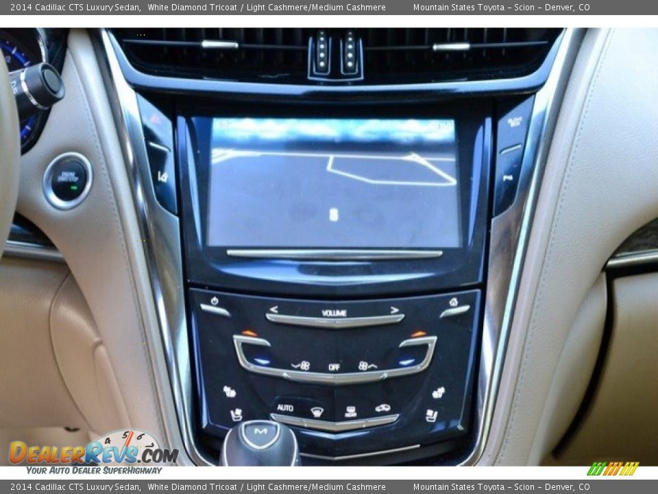 2014 Cadillac CTS Luxury Sedan White Diamond Tricoat / Light Cashmere/Medium Cashmere Photo #16