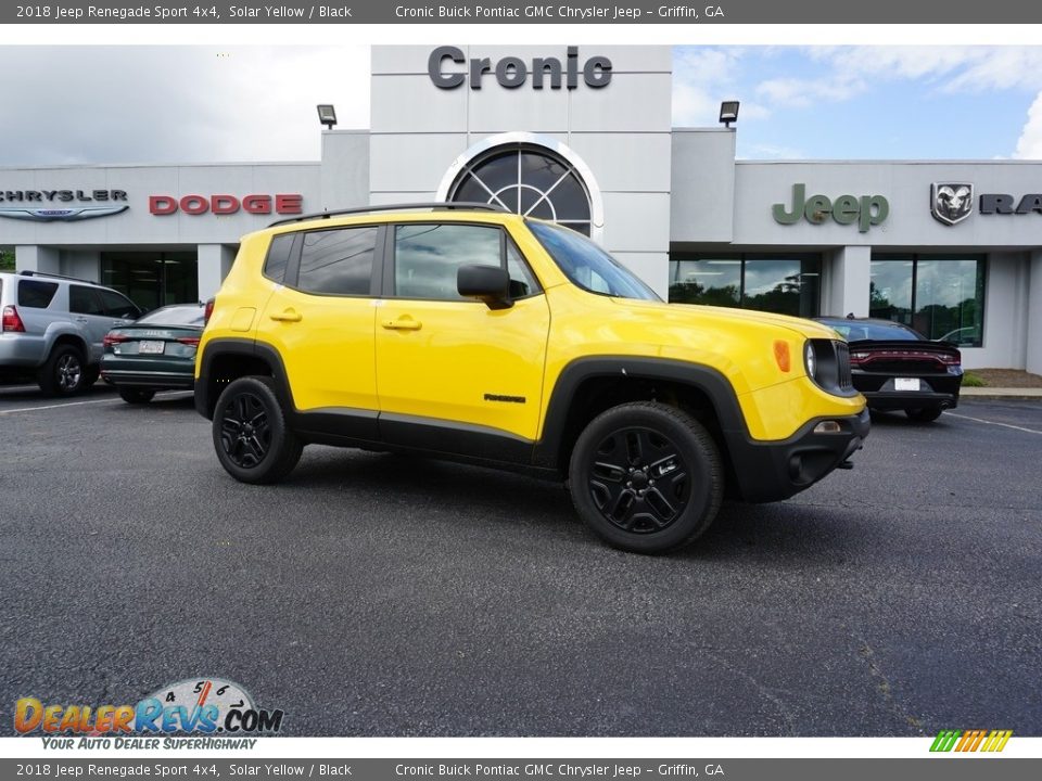 2018 Jeep Renegade Sport 4x4 Solar Yellow / Black Photo #1