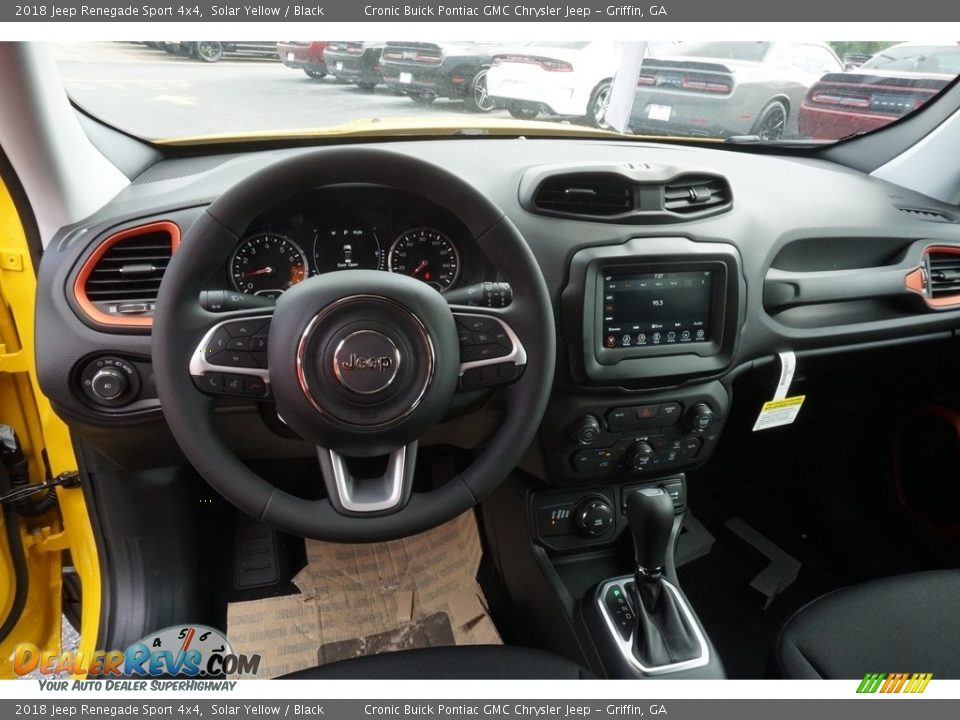 2018 Jeep Renegade Sport 4x4 Solar Yellow / Black Photo #5