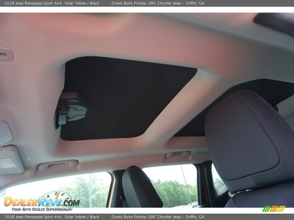 2018 Jeep Renegade Sport 4x4 Solar Yellow / Black Photo #8