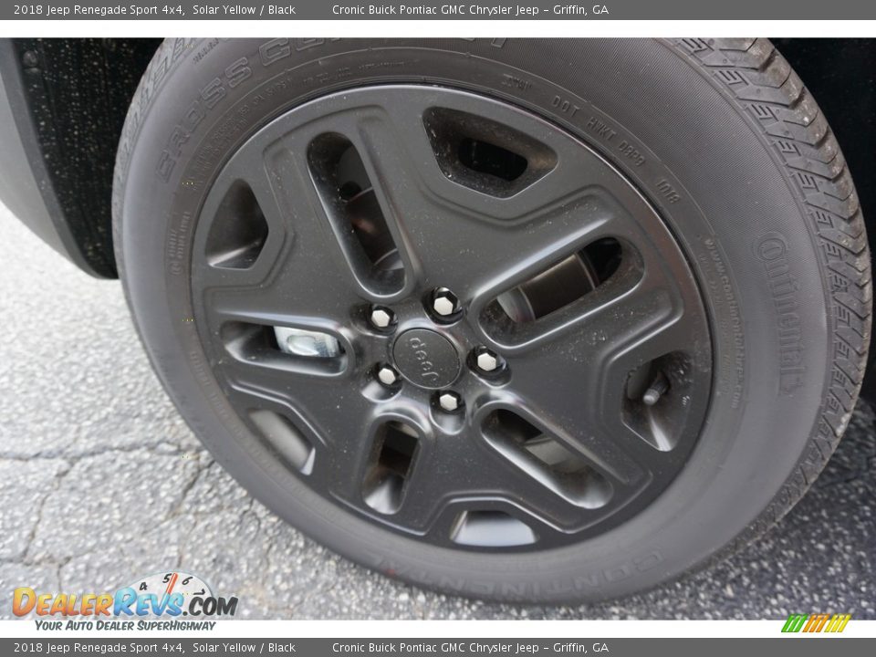 2018 Jeep Renegade Sport 4x4 Solar Yellow / Black Photo #9