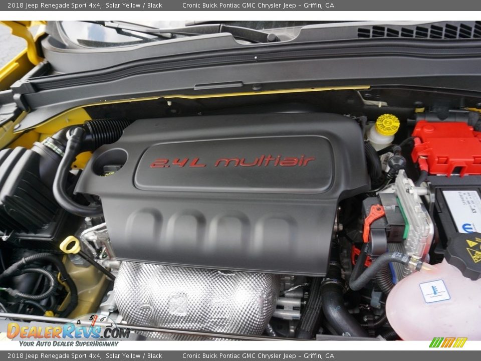 2018 Jeep Renegade Sport 4x4 Solar Yellow / Black Photo #10