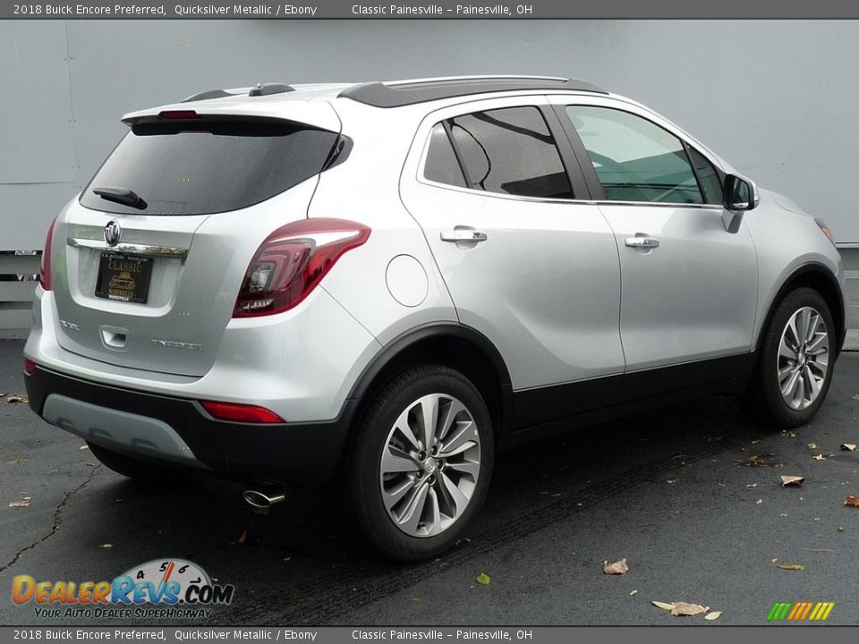 2018 Buick Encore Preferred Quicksilver Metallic / Ebony Photo #2