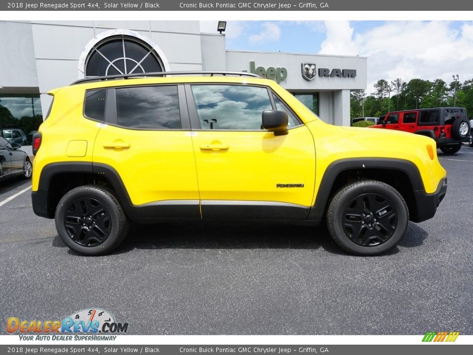 2018 Jeep Renegade Sport 4x4 Solar Yellow / Black Photo #11