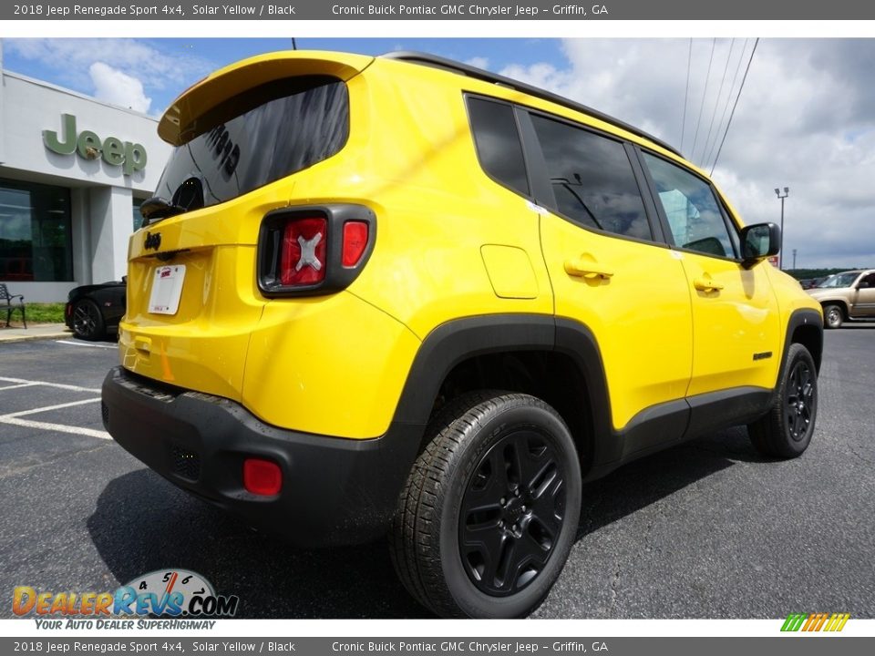 2018 Jeep Renegade Sport 4x4 Solar Yellow / Black Photo #12