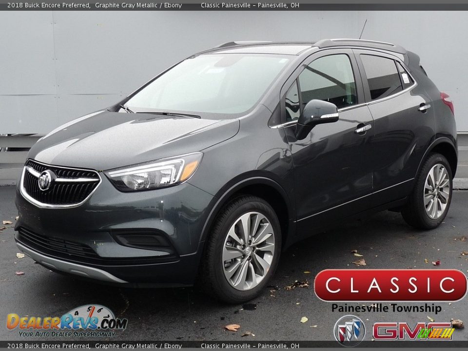2018 Buick Encore Preferred Graphite Gray Metallic / Ebony Photo #1