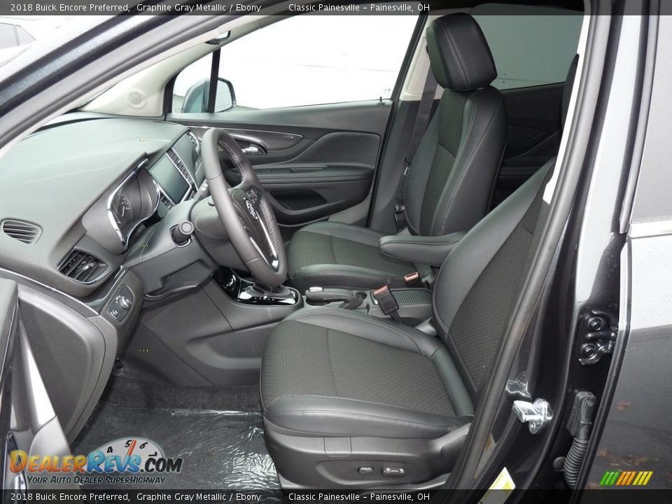 2018 Buick Encore Preferred Graphite Gray Metallic / Ebony Photo #6