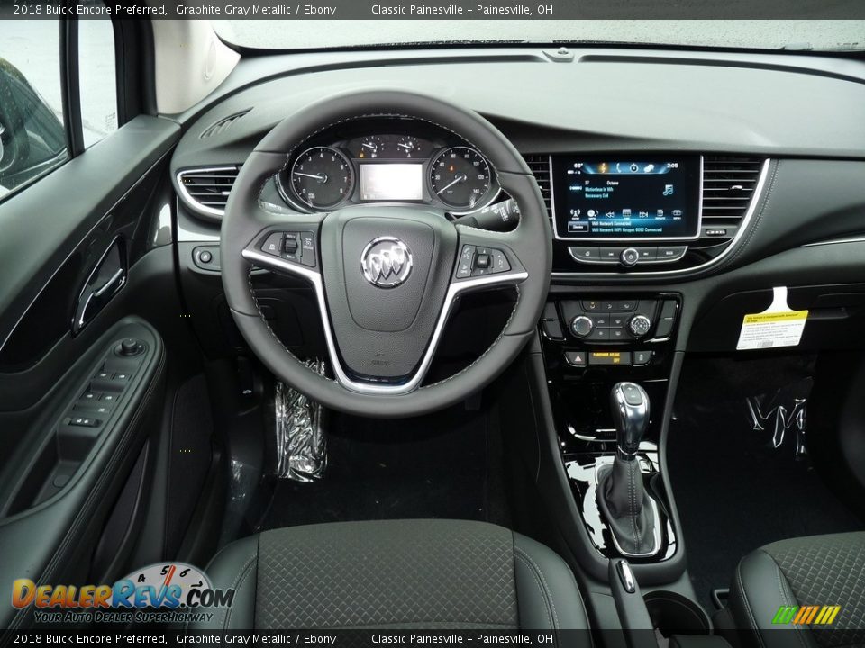 2018 Buick Encore Preferred Graphite Gray Metallic / Ebony Photo #8