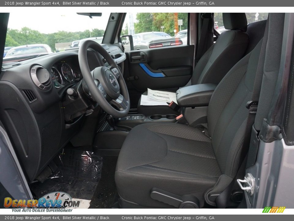 2018 Jeep Wrangler Sport 4x4 Billet Silver Metallic / Black Photo #4