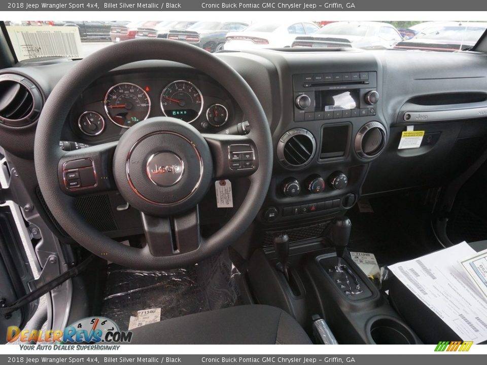 2018 Jeep Wrangler Sport 4x4 Billet Silver Metallic / Black Photo #5