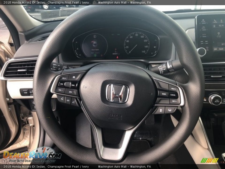 2018 Honda Accord EX Sedan Champagne Frost Pearl / Ivory Photo #13