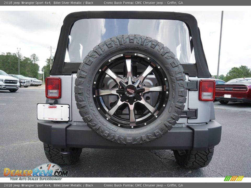 2018 Jeep Wrangler Sport 4x4 Billet Silver Metallic / Black Photo #11