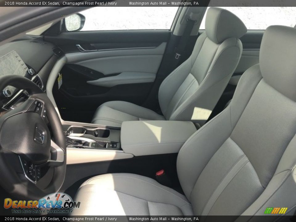 2018 Honda Accord EX Sedan Champagne Frost Pearl / Ivory Photo #22