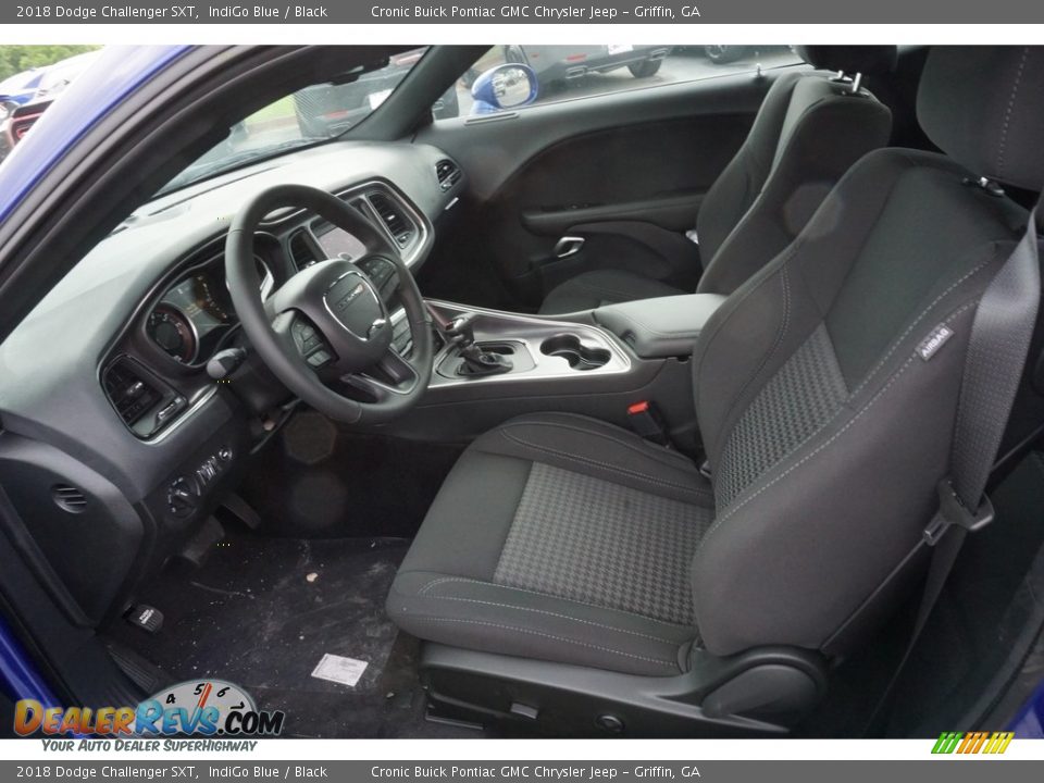 2018 Dodge Challenger SXT IndiGo Blue / Black Photo #4