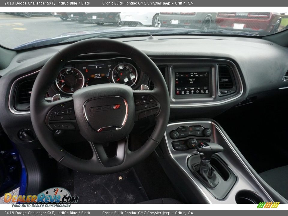 2018 Dodge Challenger SXT IndiGo Blue / Black Photo #5