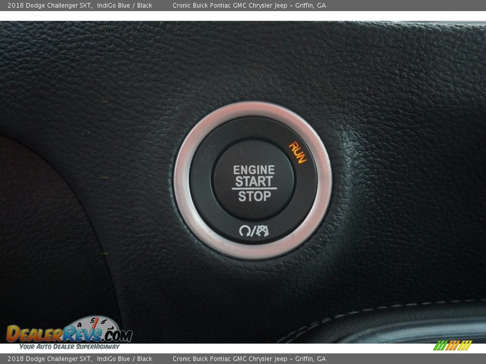 2018 Dodge Challenger SXT IndiGo Blue / Black Photo #7