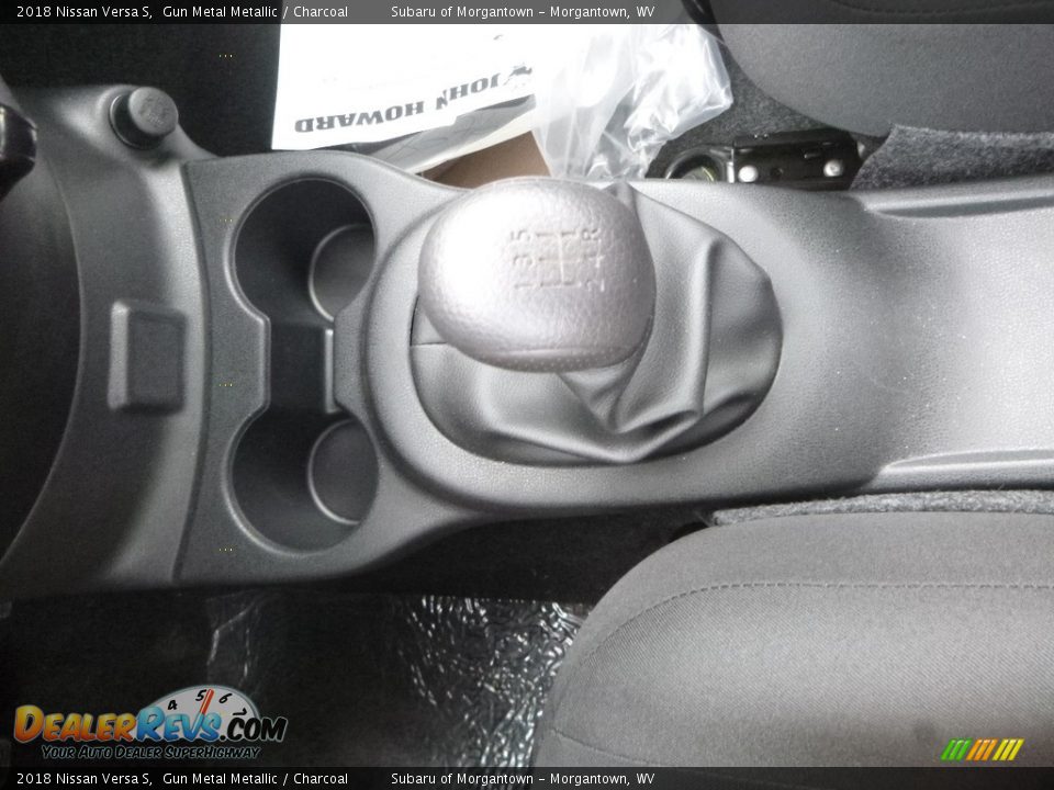 2018 Nissan Versa S Gun Metal Metallic / Charcoal Photo #16