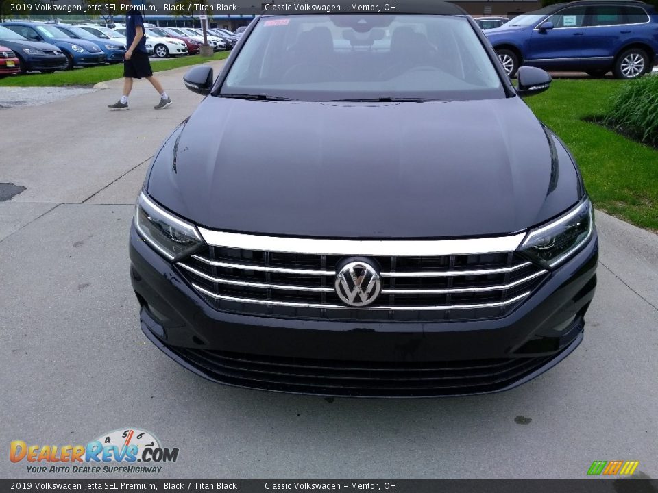 2019 Volkswagen Jetta SEL Premium Black / Titan Black Photo #1