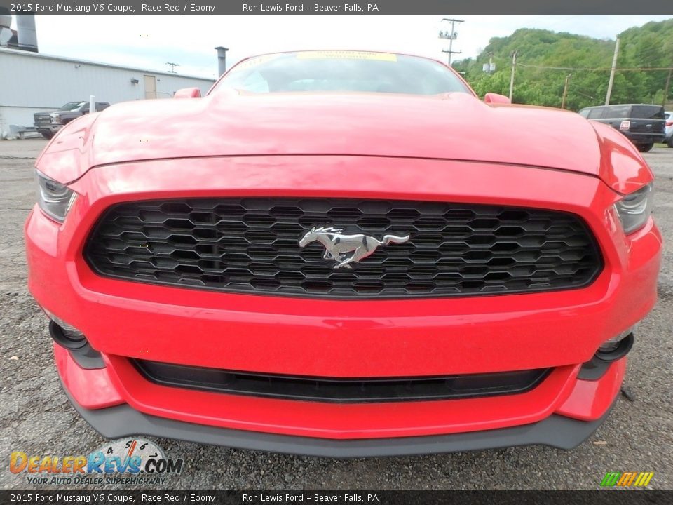 2015 Ford Mustang V6 Coupe Race Red / Ebony Photo #9