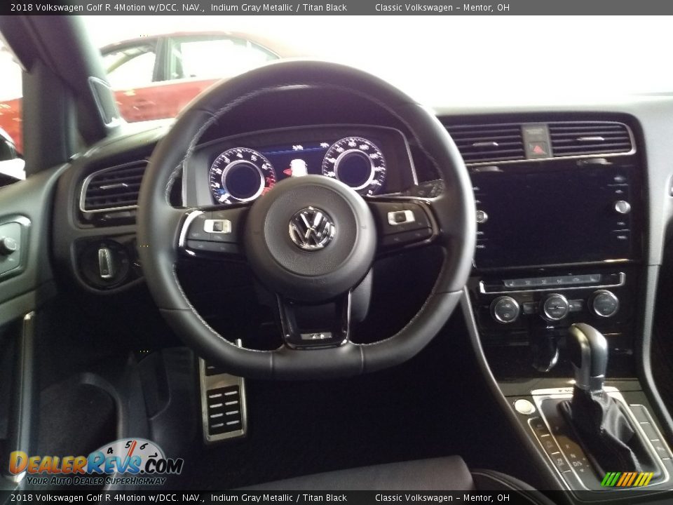 2018 Volkswagen Golf R 4Motion w/DCC. NAV. Steering Wheel Photo #4