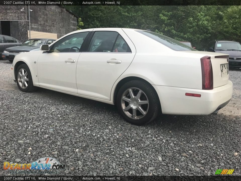 2007 Cadillac STS V6 White Diamond / Ebony Photo #4