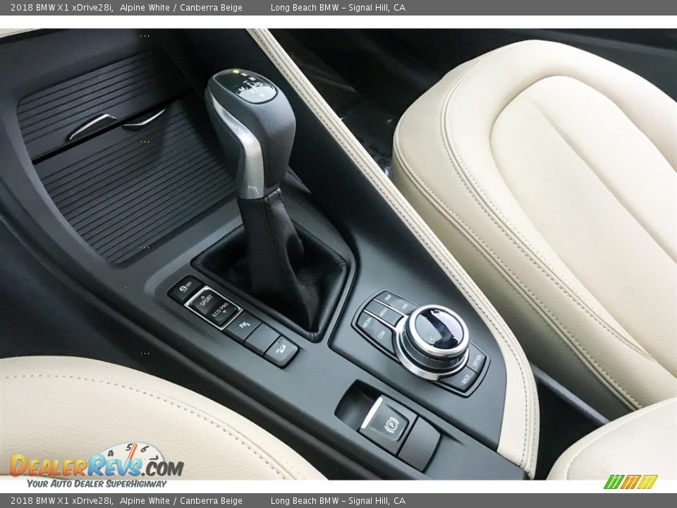 2018 BMW X1 xDrive28i Alpine White / Canberra Beige Photo #7