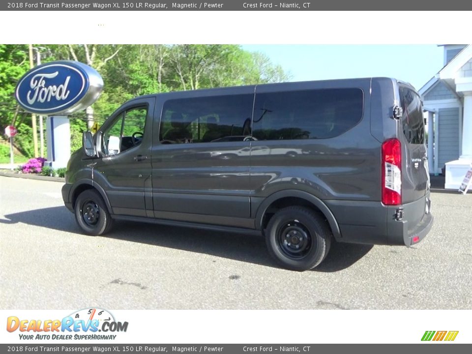2018 Ford Transit Passenger Wagon XL 150 LR Regular Magnetic / Pewter Photo #15