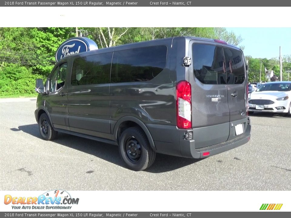 2018 Ford Transit Passenger Wagon XL 150 LR Regular Magnetic / Pewter Photo #17